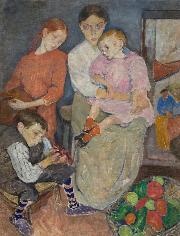 Mela Muter, "Grupa dzieci", 1913. Kolekcja prywatna